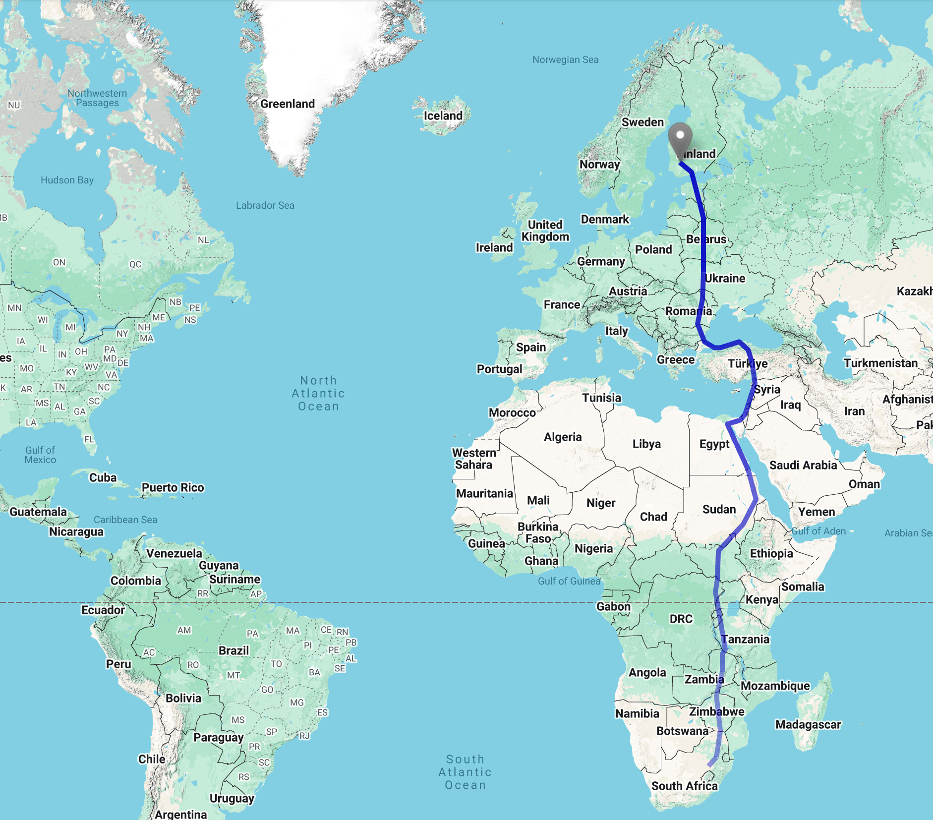 Tényleg elrepült egy sas Dél-Afrikából Finnországba 42 nap alatt?