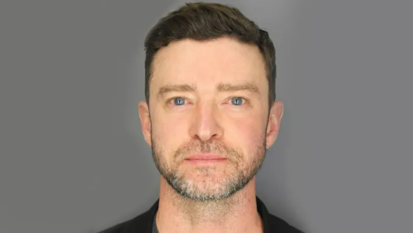 Justin Timberlake mugshot ittas vezetés részeg