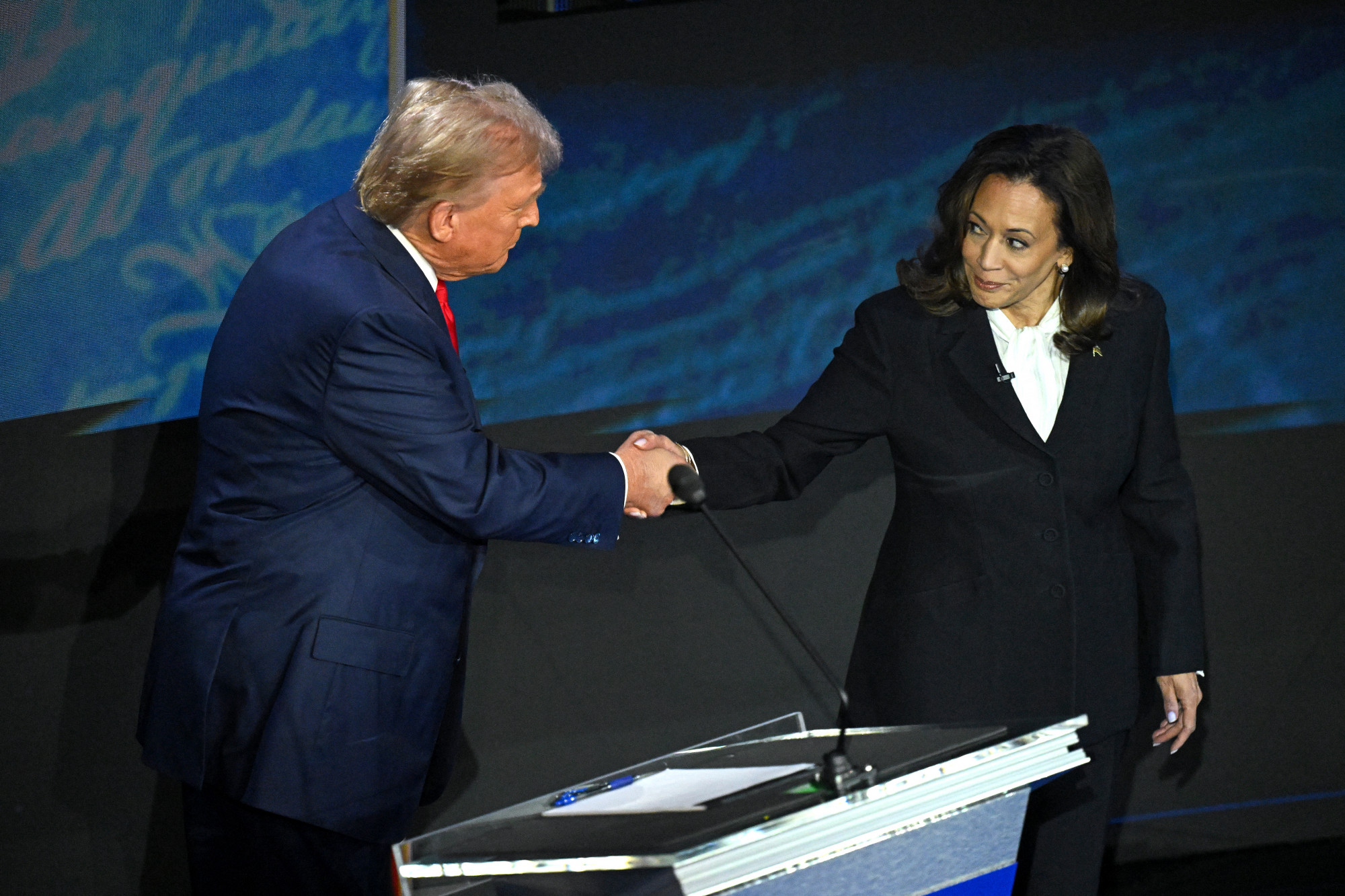 Donald Trump és Kamala Harris