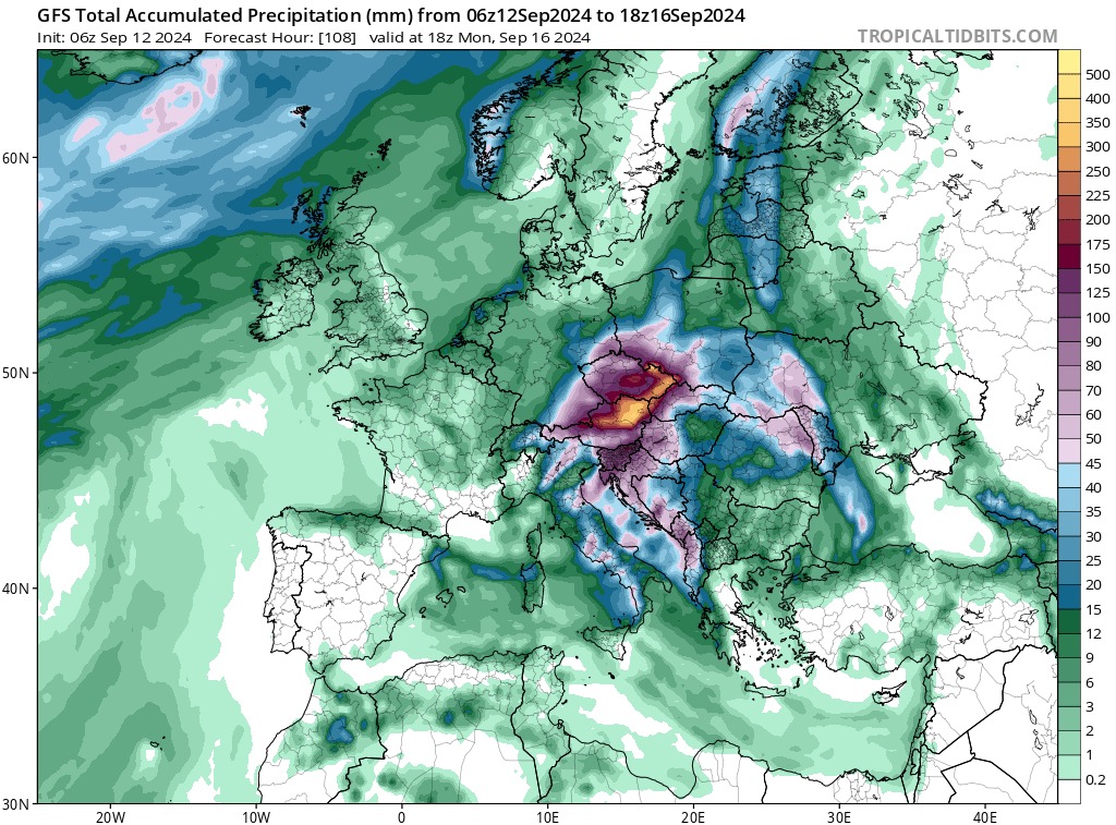 Tökéletesen vizsgázott a Boris veszélyeire figyelmeztető meteorológiai modell