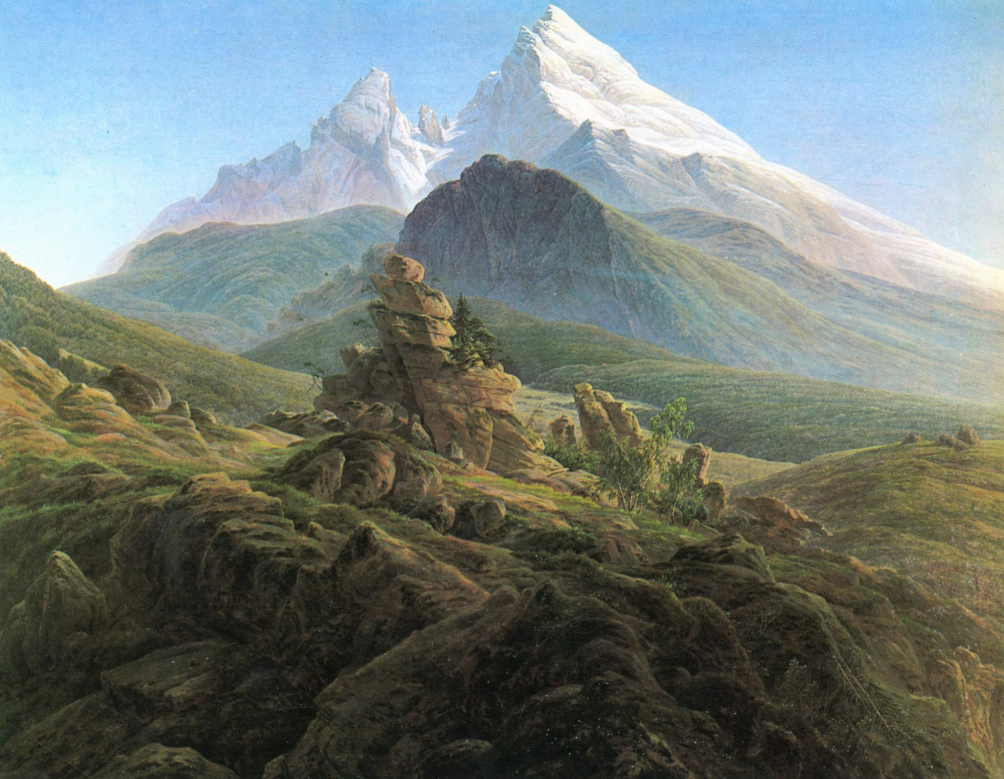 Caspar David Friedrich: Watzmann