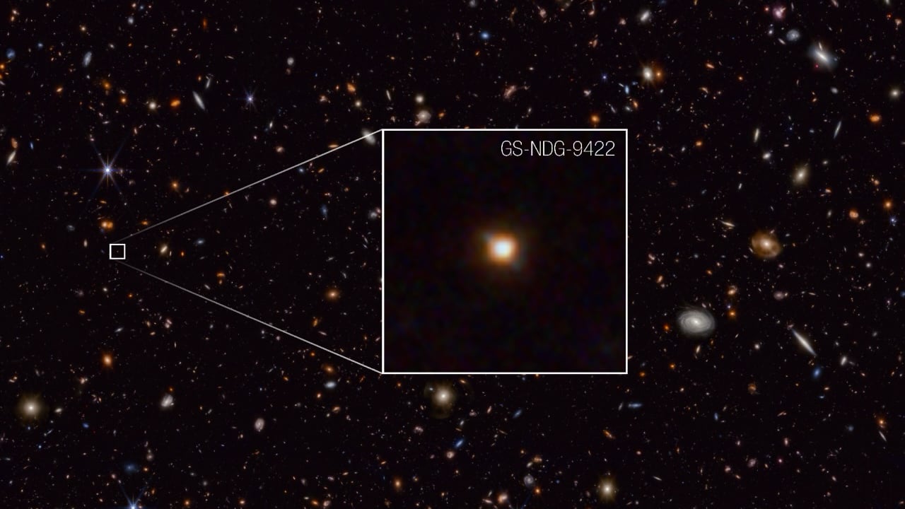 Furcsa galaxisra bukkant a James Webb űrtávcső