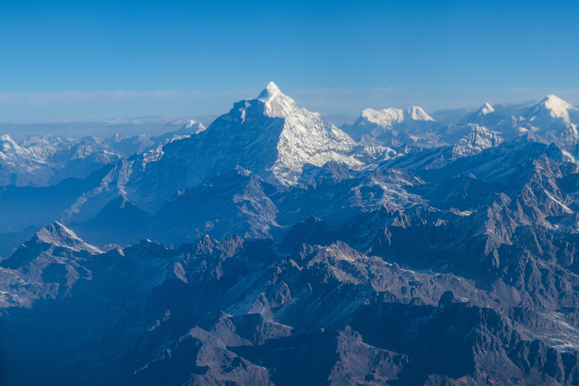 A Mount Everest tavaly, tehát olyan fél milliméterrel ezelőtt.