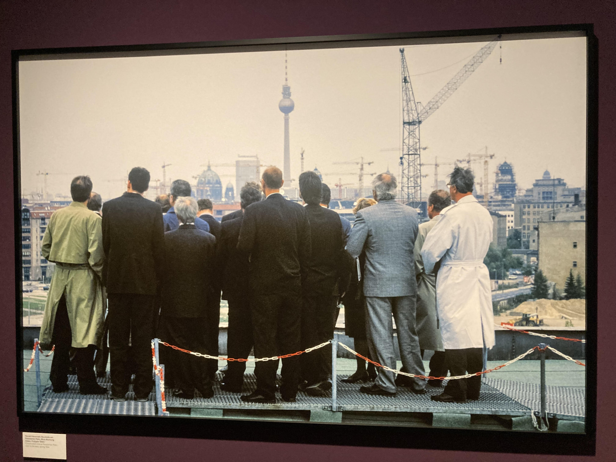 Harald Hauswald, Construction site at Potsdamer Platz, Berlin, looking east, 1994 © Harald Hauswald/OSTKREUZ