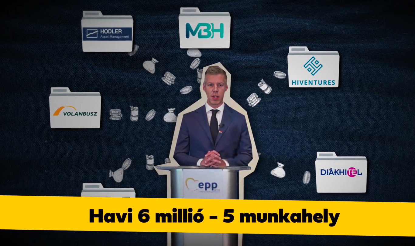 Friss hírek: Beismerő vallomásnak is erős a Magyar-évértékelőre időzített videó, ami szerint a Fidesz-kormány idején állami vagy „baráti” cégeknél politikai alapon lehet indokolatlanul jól fizető állásokat kapni.