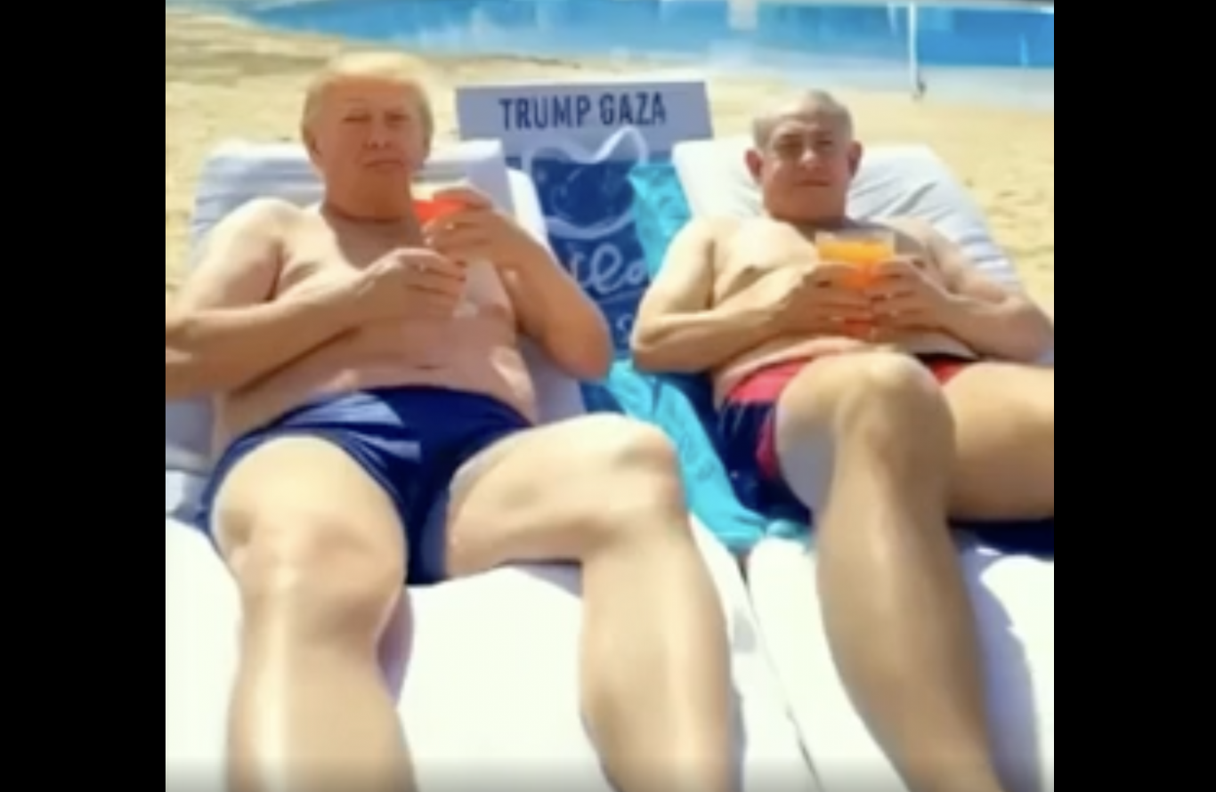 Trump gázai elképzelései: luxus, felhőkarcolók, Musk készpénzesőben és koktélozgatás Netanjahuval