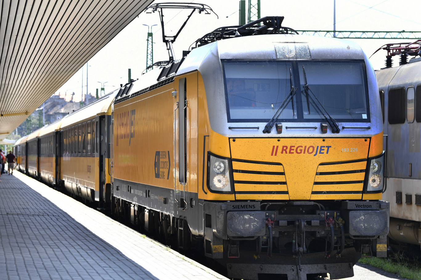 A RegioJet prágai járata lerobbant Herceghalom és Bicske között