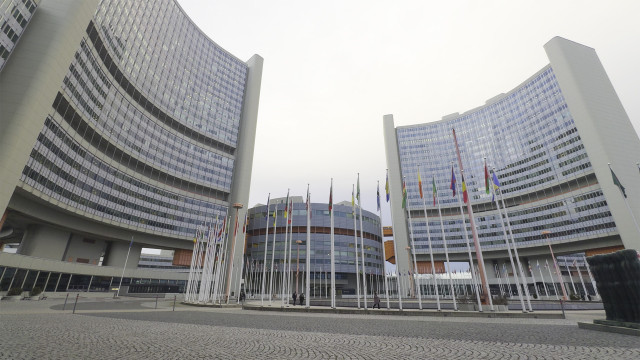 Az ENSZ bécsi központja, 2025-ben.