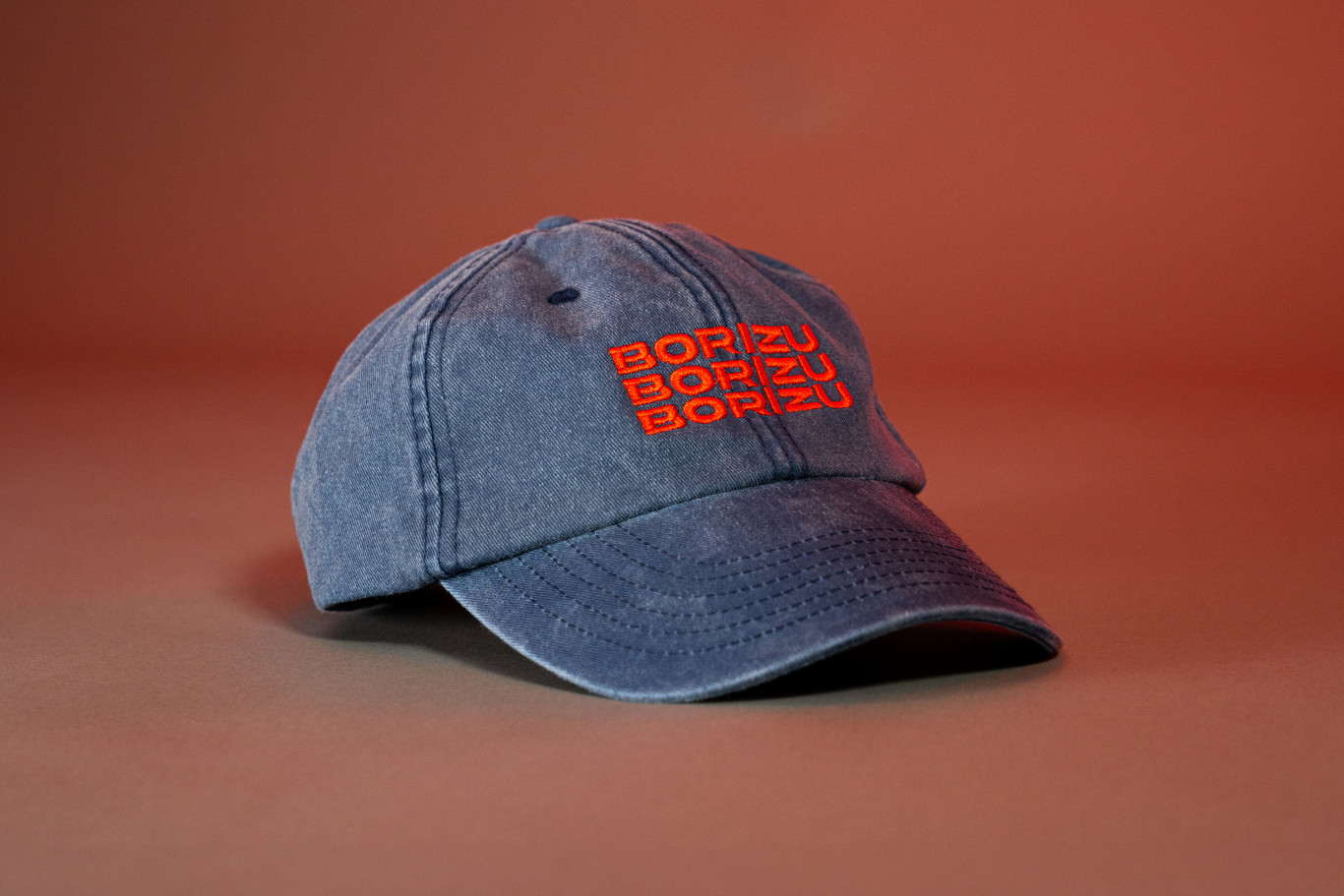 Borízű hang baseball sapka - sötétkék