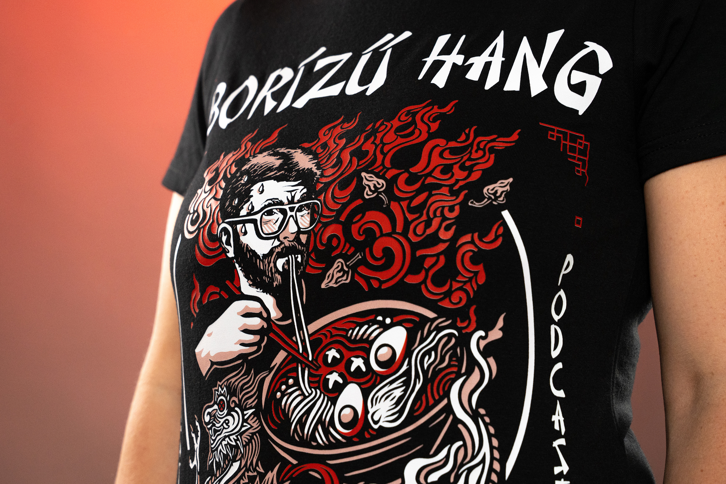 Borízű fúziós leves női póló Borízű fúziós leves női póló