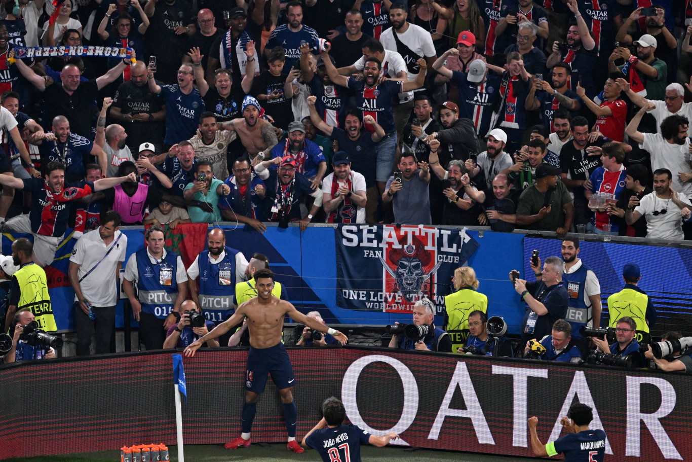 Katar révbe ért, a Paris SG soha nem látott különbséggel nyerte meg a Bajnokok Ligáját