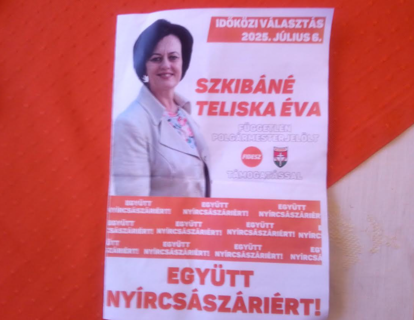 A fideszes független jelölt nyerte a polgármester-választást Nyírcsászáriban