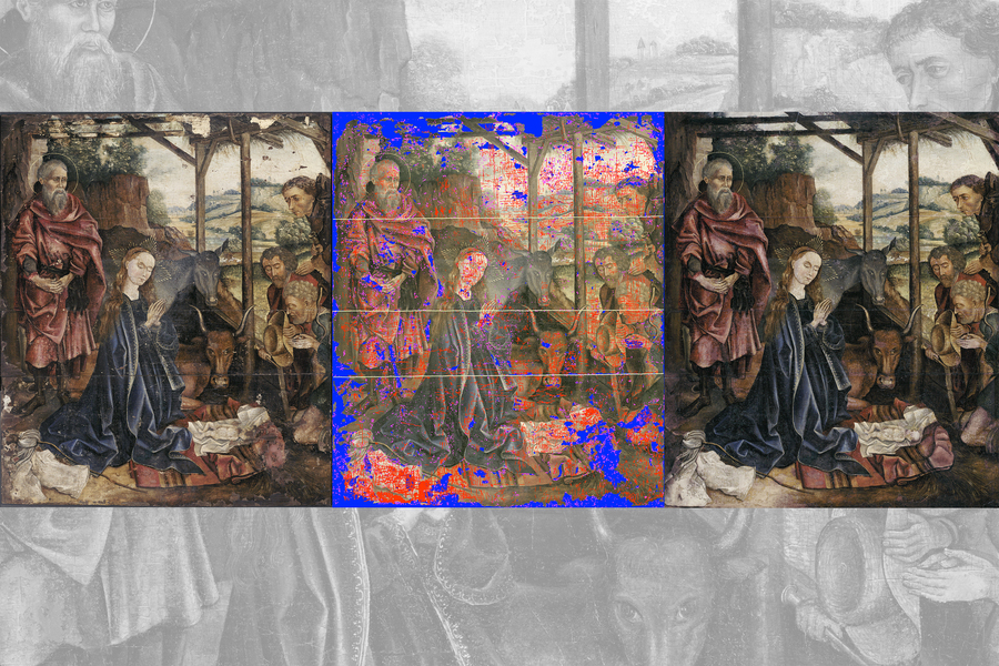 Ezzel az új, AI-alapú eszközzel órák alatt elvégezhető egy sérült festmény restaurálása