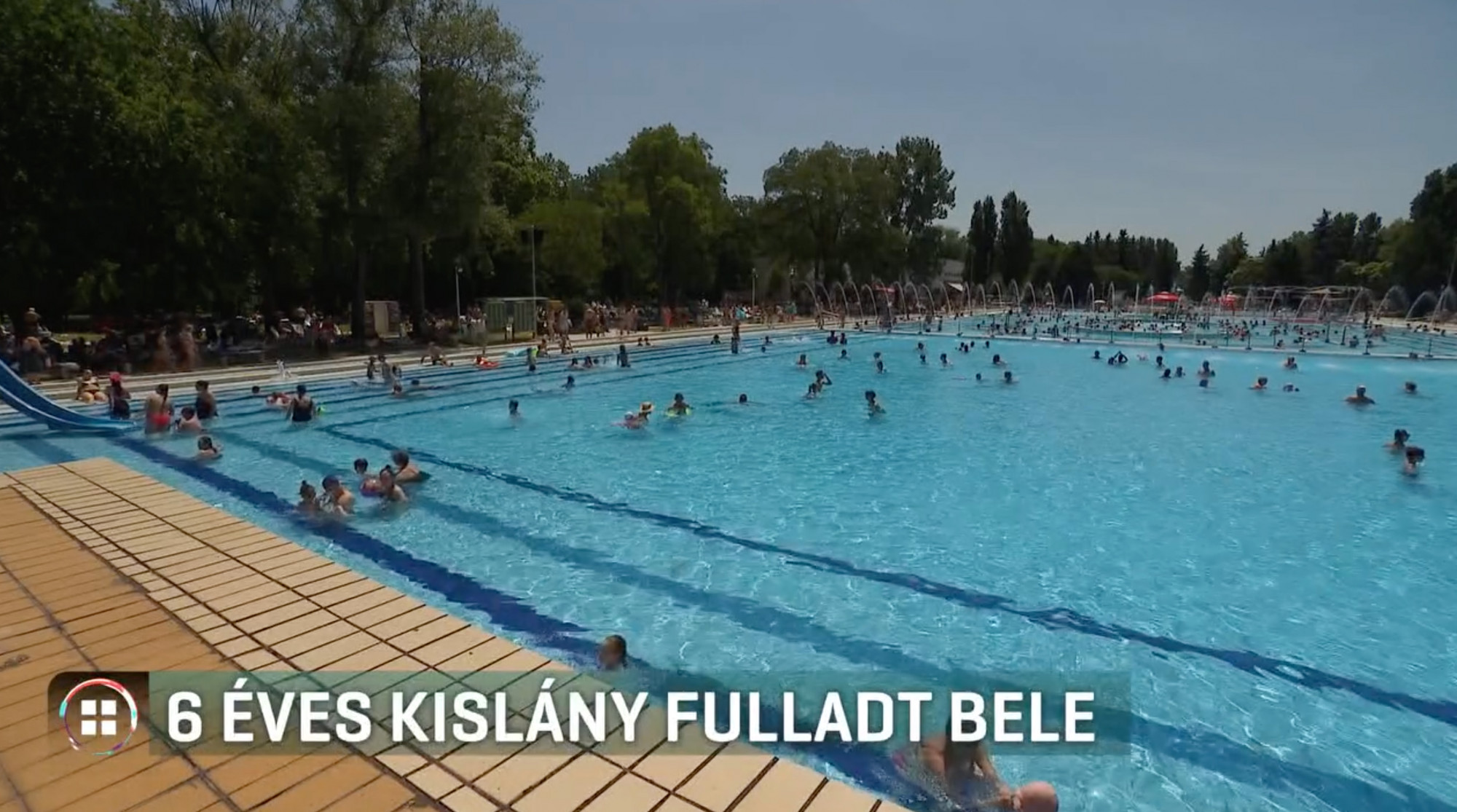 Medencébe fulladt egy hatéves kislány a Palatinus strandon