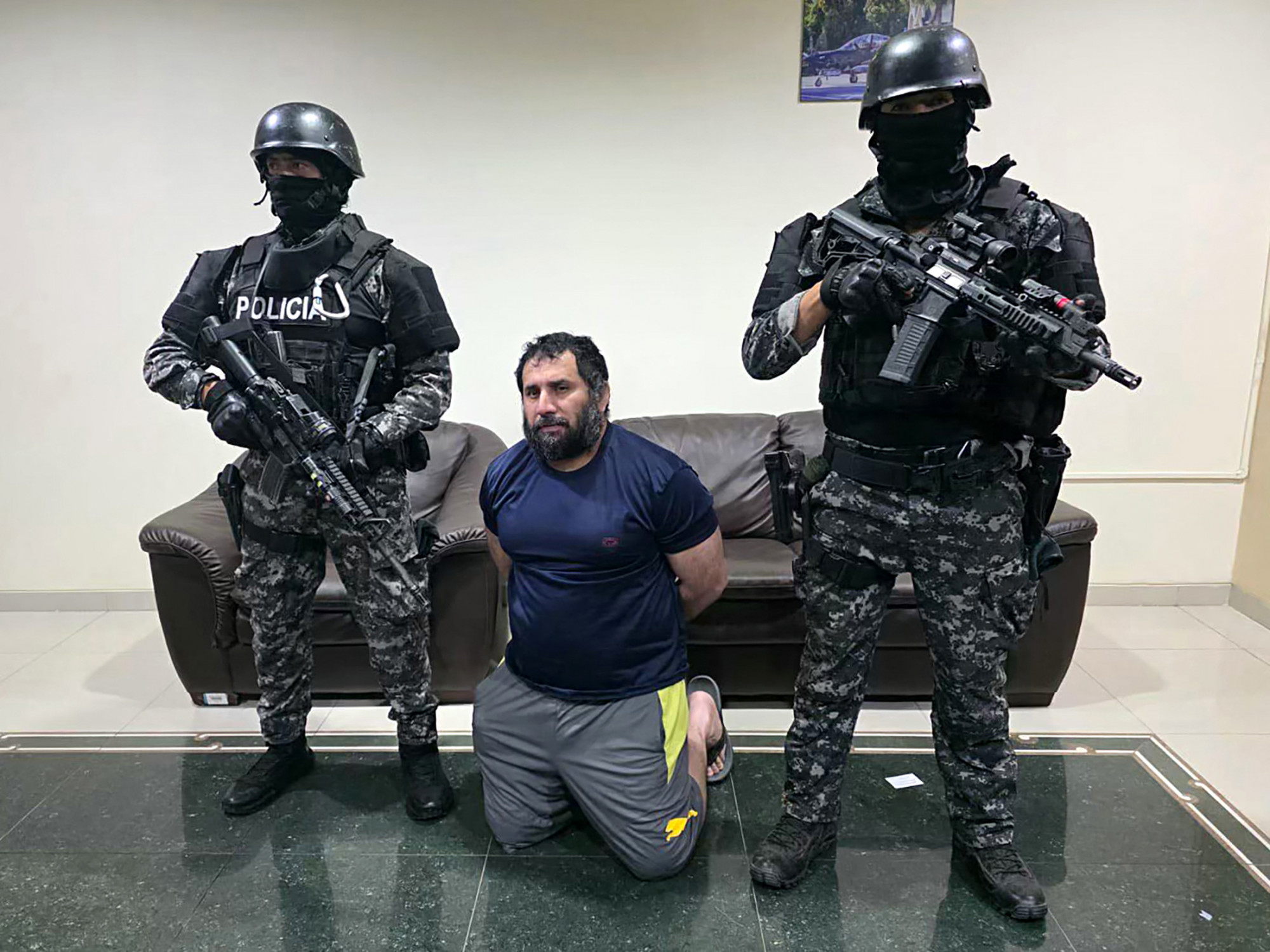Egy föld alatti bunkerben kapták el Ecuador legnagyobb kokainbáróját