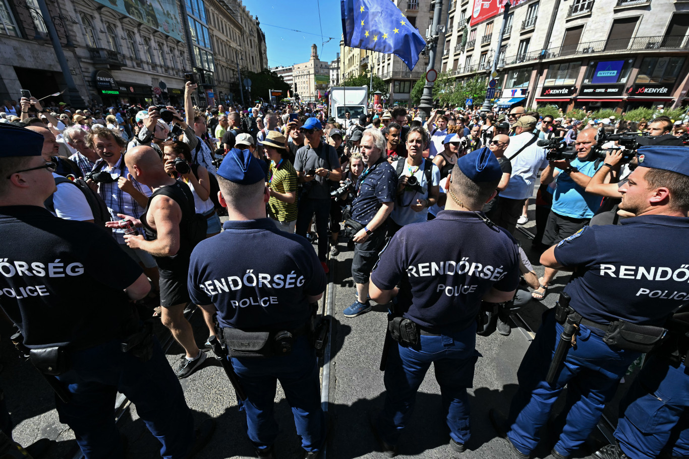 Fokozott rendőri ellenőrzés lesz Budapesten a Pride ideje alatt