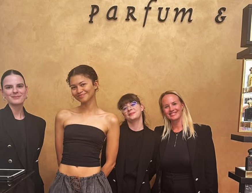 Egy budapesti parfümboltba ugrott be Zendaya