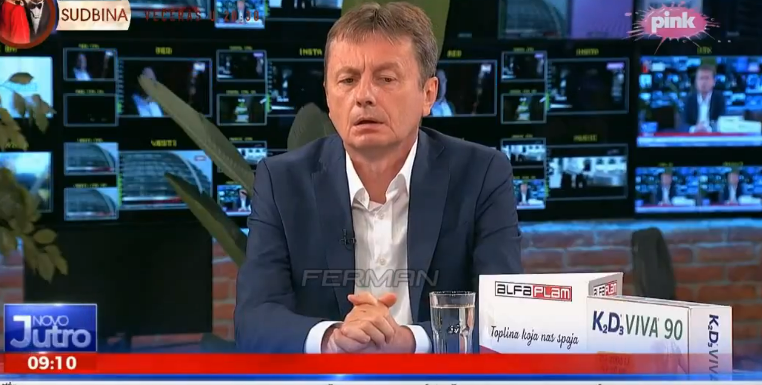 Élő adásban kapott agyvérzést a szerb befektetésügyi miniszter Kép