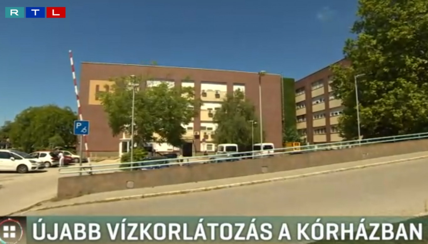Nem lehet inni, a gyerekeket megfürdetni a csapvízzel a fehérvári kórházban