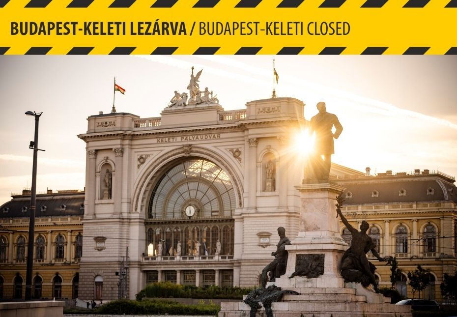 Négy hétre bezár a Keleti pályaudvar, de a MÁV megmagyarázza, miért pont az iskolakezdésre időzítik ezt