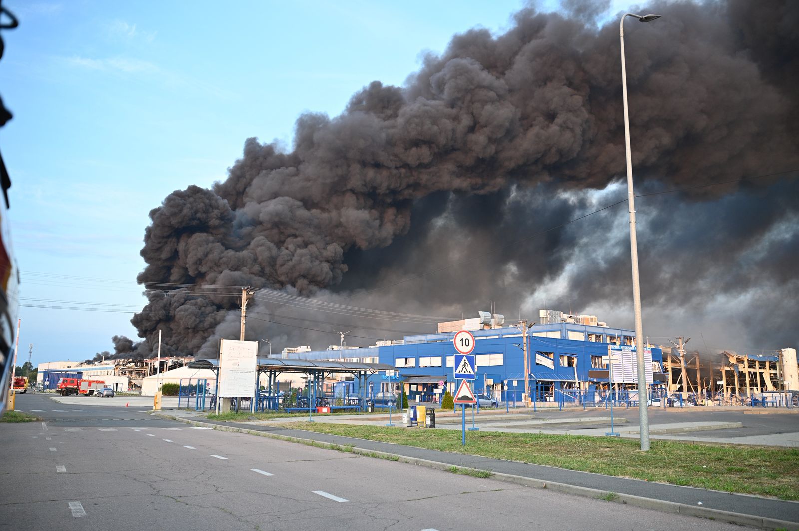 Rakétatalálat érte Munkácsot