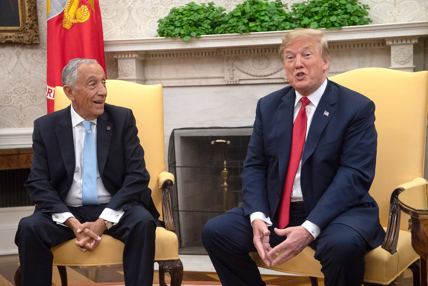 Orosz ügynöknek nevezte Trumpot a portugál elnök