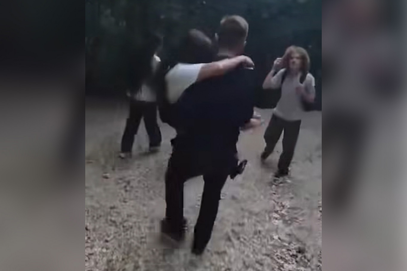 Ölben mentettek külföldi turistákat a rendőrök egy agresszív medve elől a Salamon-kövekről Brassónál