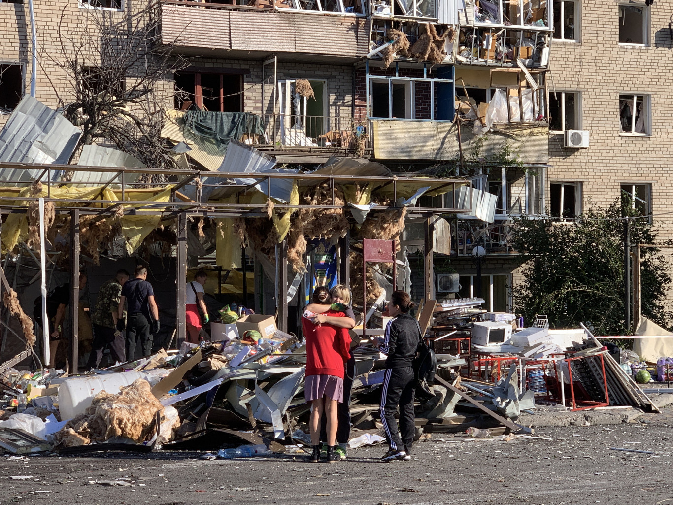 Ma is lakóházakat bombázott Oroszország Ukrajnában