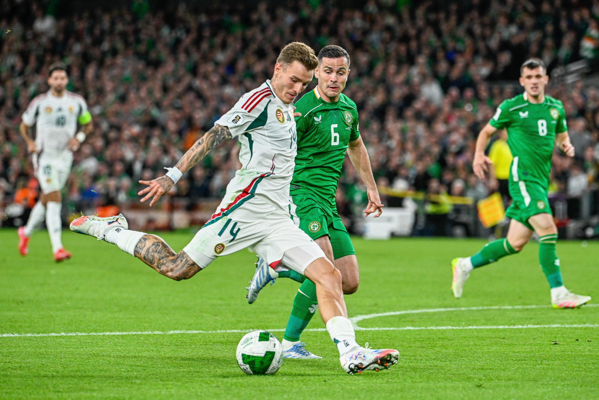 Kétgólos előnyről ért el 2-2-es döntetlent a magyar futballválogatott Írországban