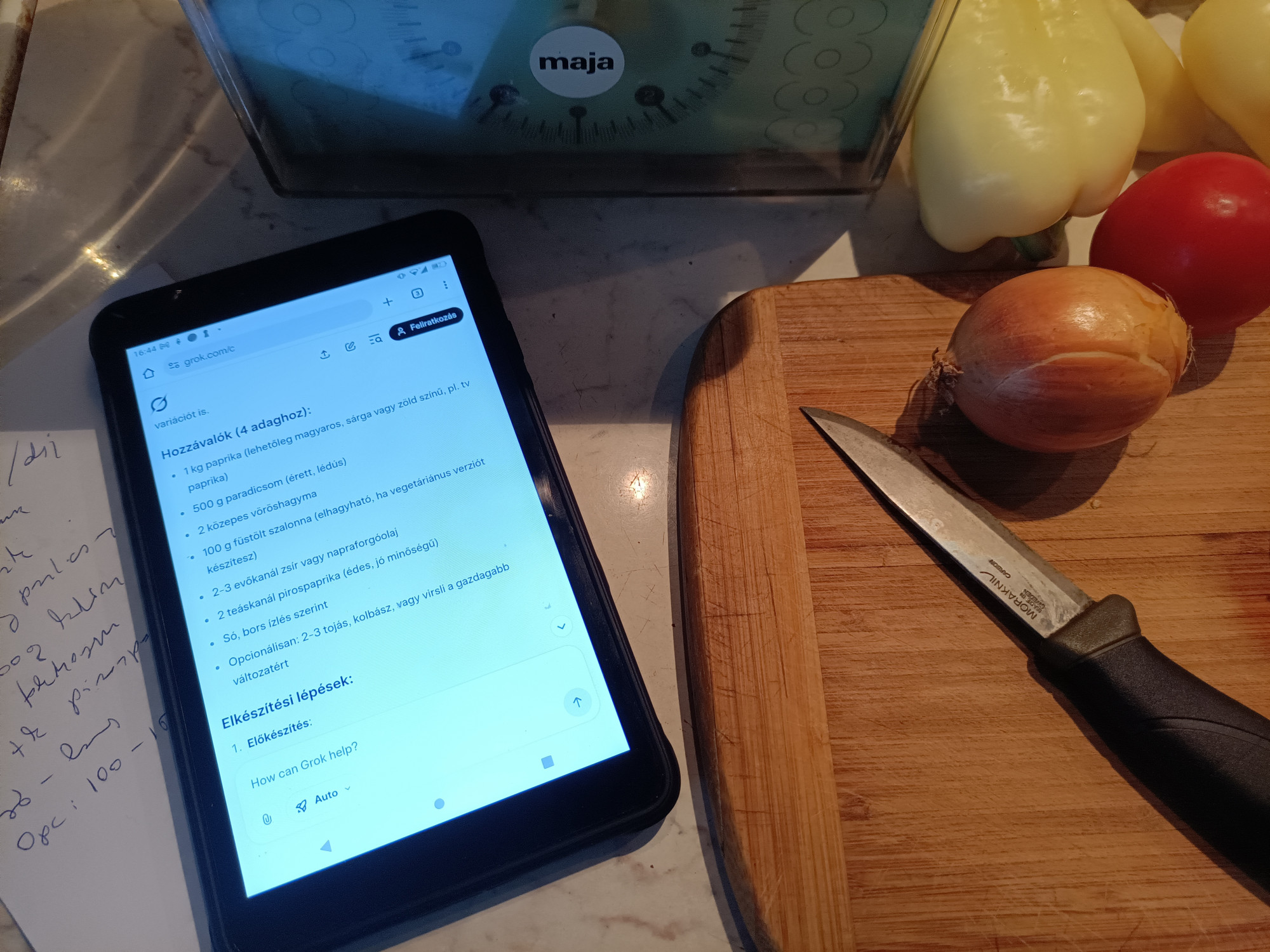 Ki tud jobb lecsót főzni, a ChatGPT vagy anyám?