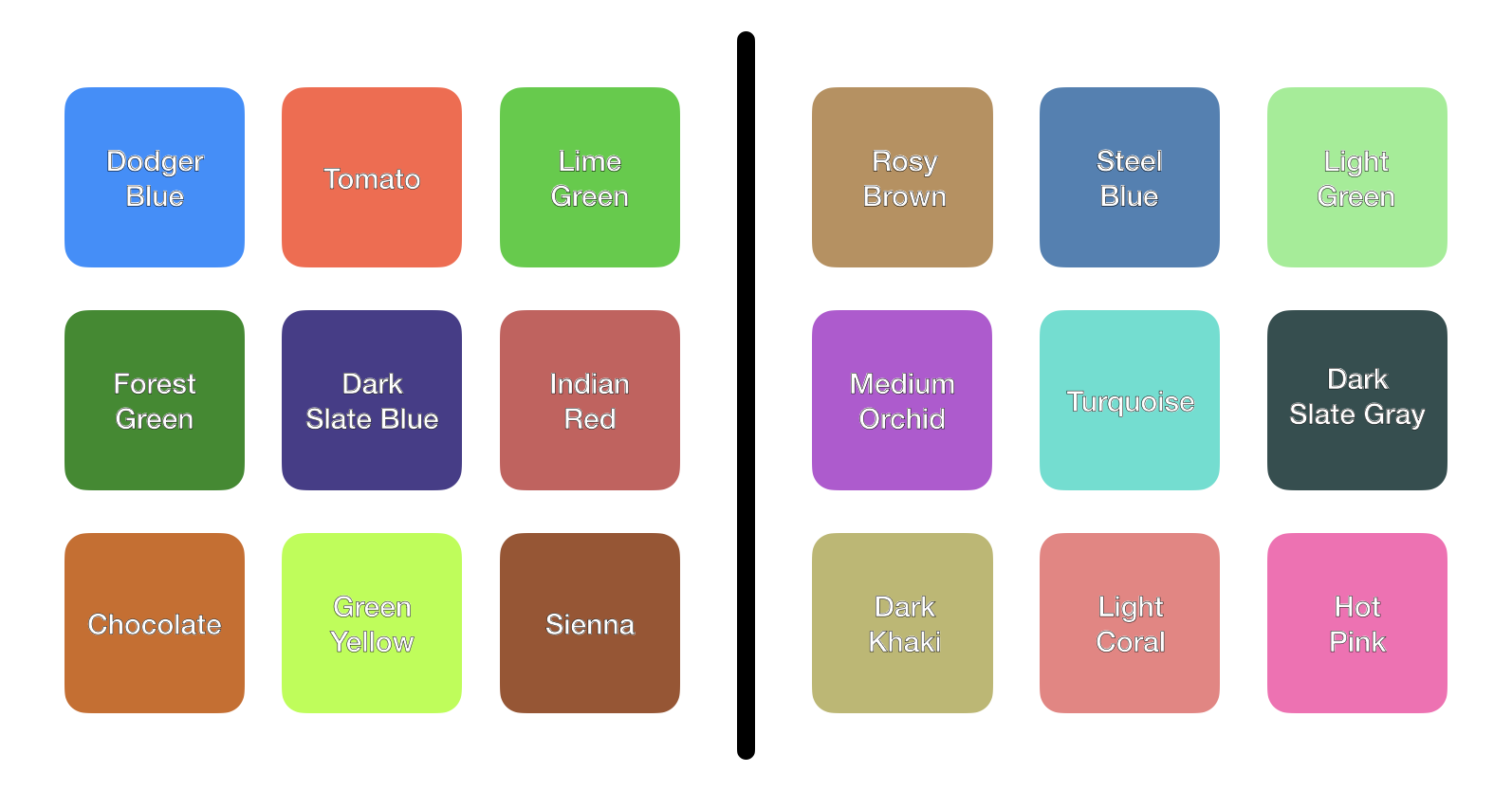 Egy tizennyolc színű geometriai feladvány