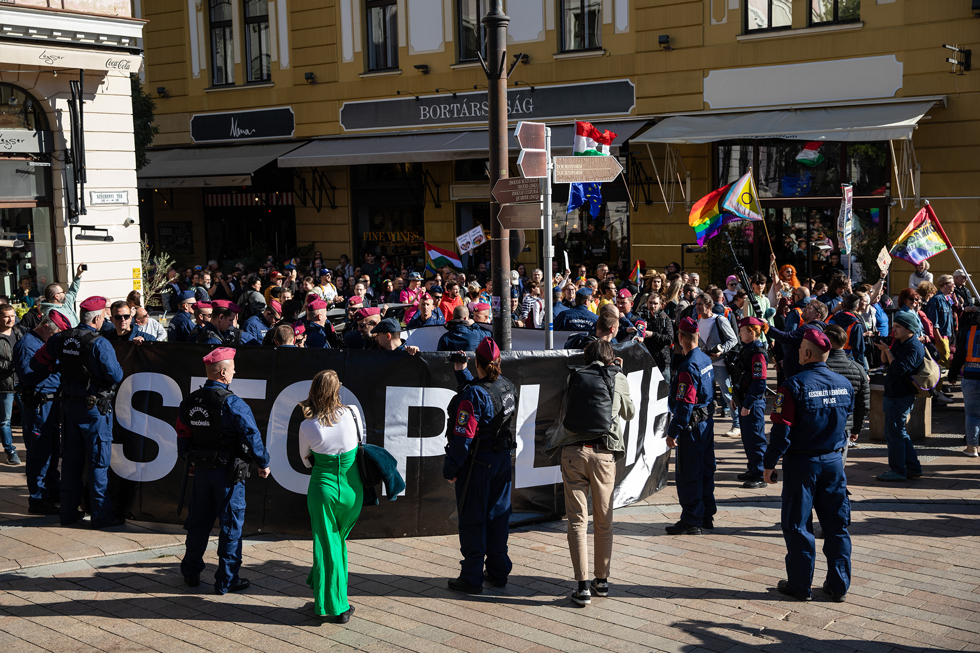 Összegzést adott ki a rendőrség a Pécs Pride után, büntetőeljárásokat is kezdeményeztek, de a részletekről nem írtak semmit