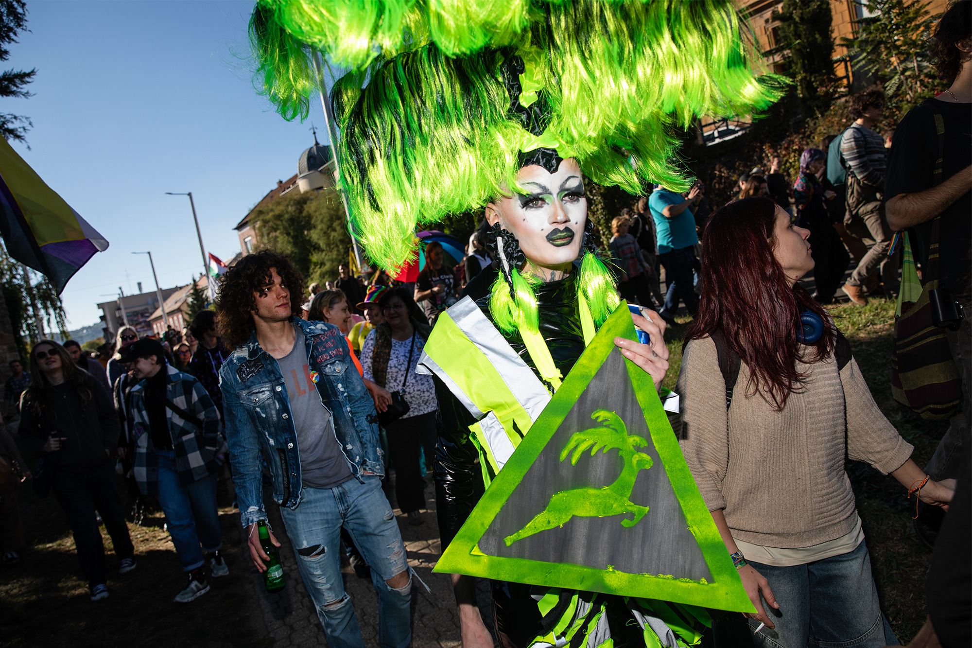 Hiába tiltották be, a Pécs Pride látványosan dübörgött