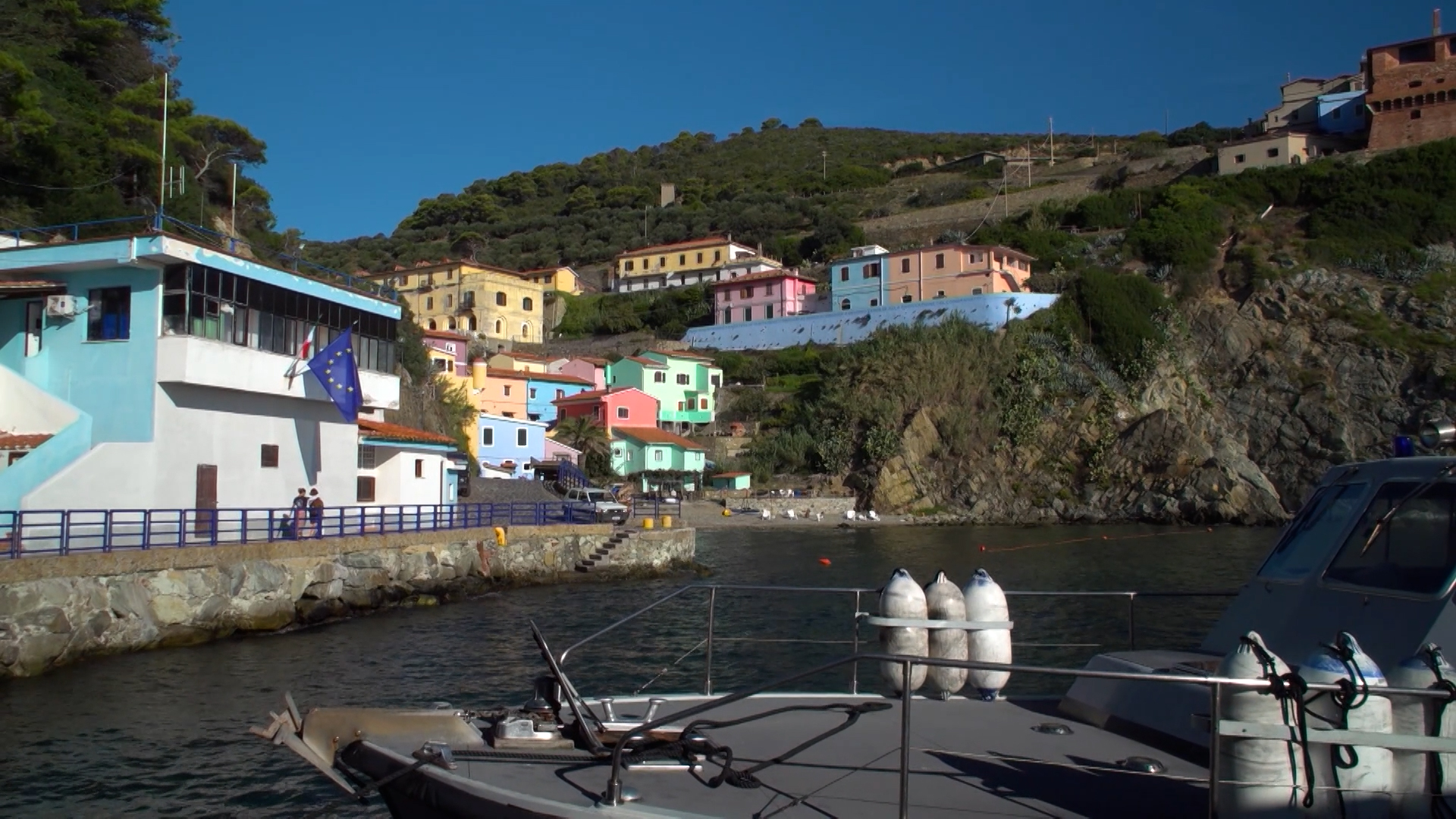 Az utolsó olasz börtönsziget, ahol a fogvatartottak szinte szabadnak érezhetik magukat