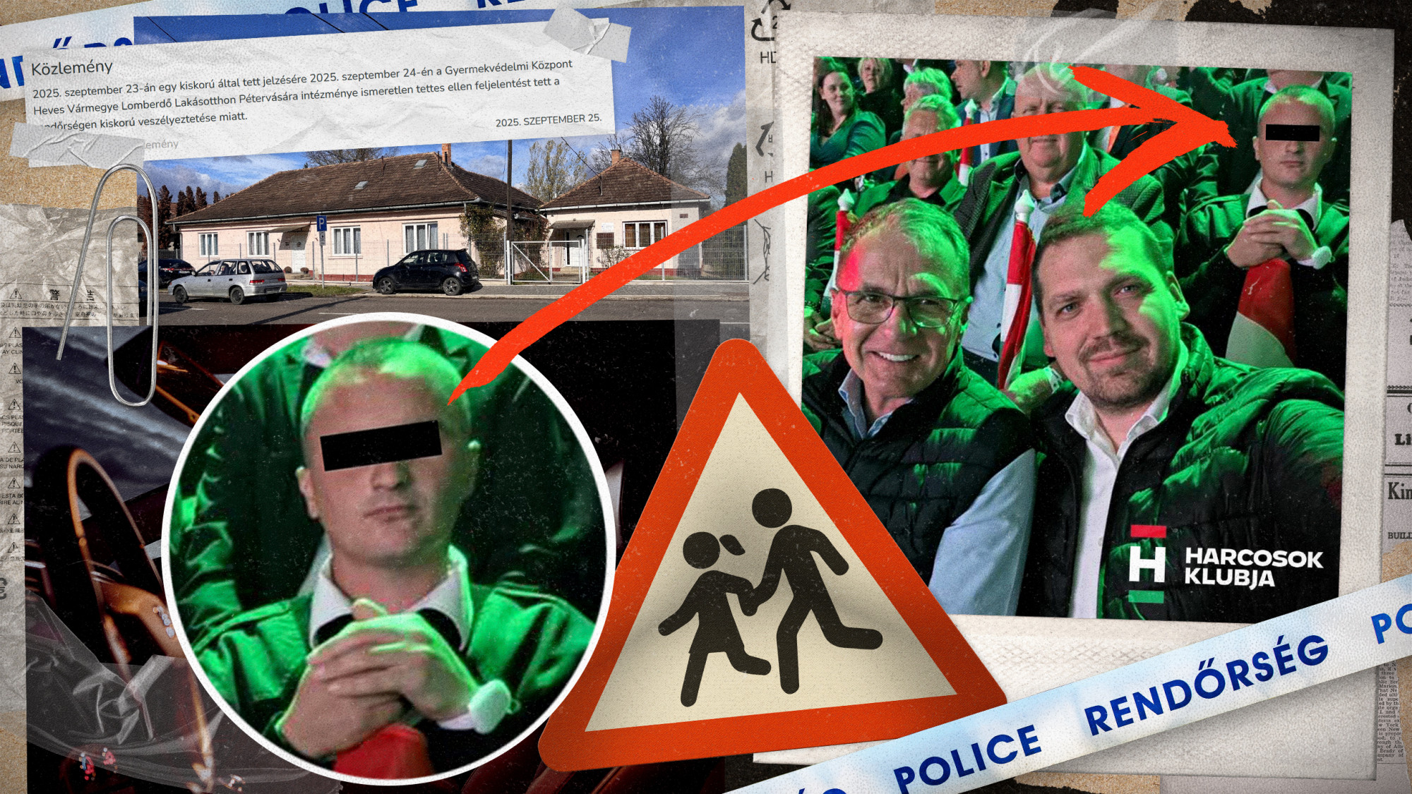 Gyermekotthon lakóit környékezte meg a pedofil, aki májusban a Harcosok Klubja vendége volt