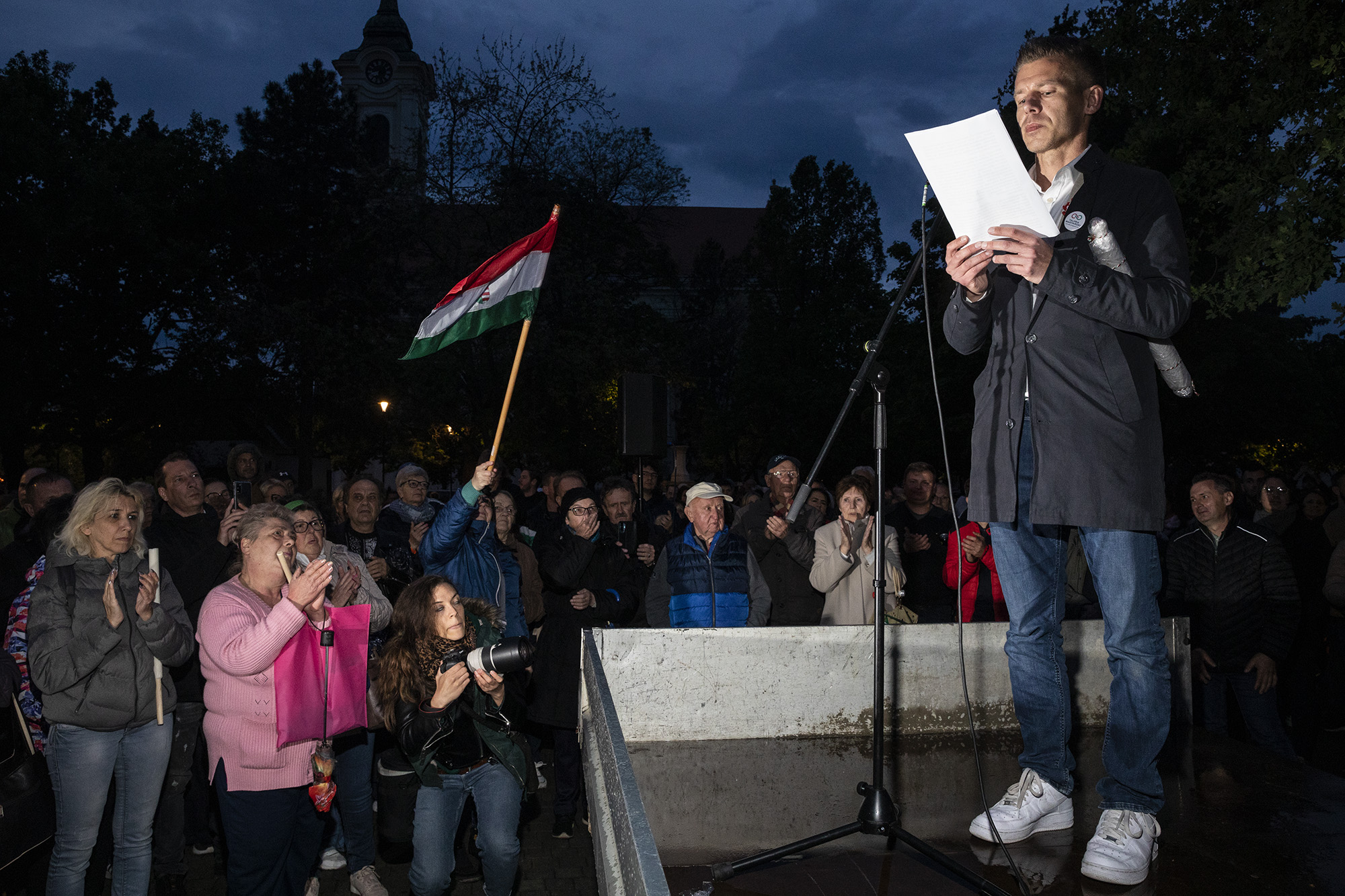 Pénteken Kisvárdán tart fórumot Magyar Péter