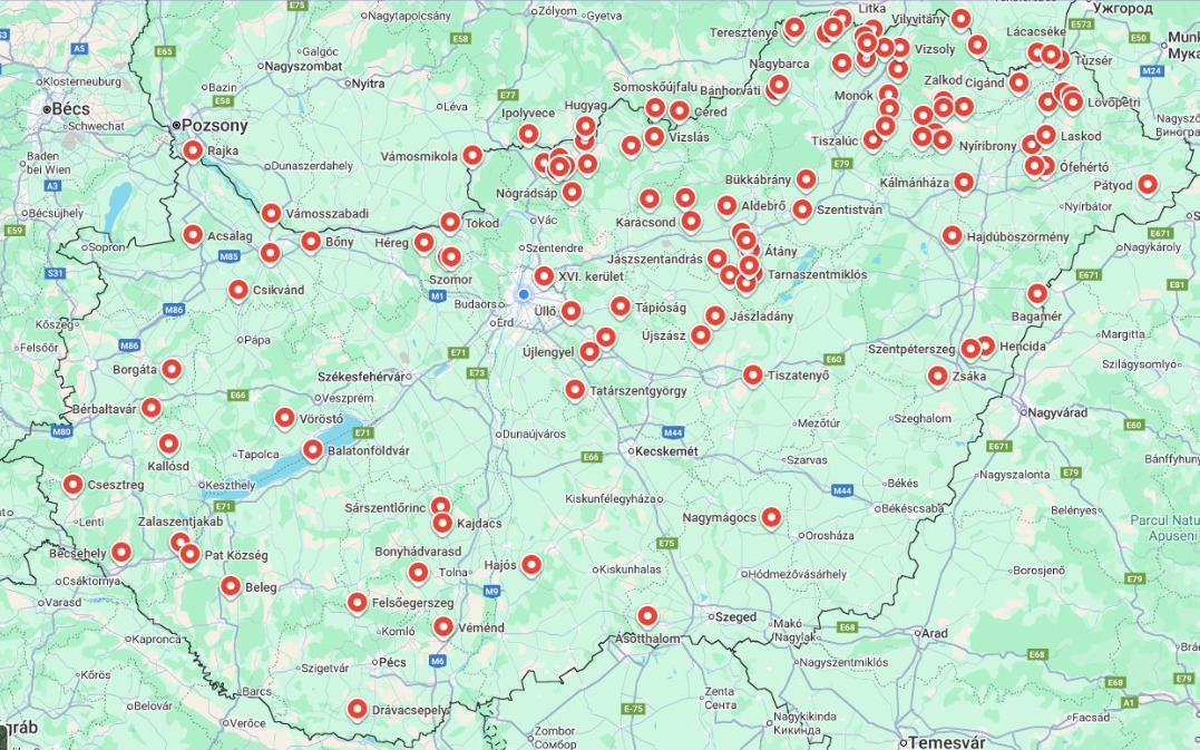 Térképre tette a Roma Sajtóközpont azt a 120 magyar települést, ahonnan kitiltanák a cigányokat