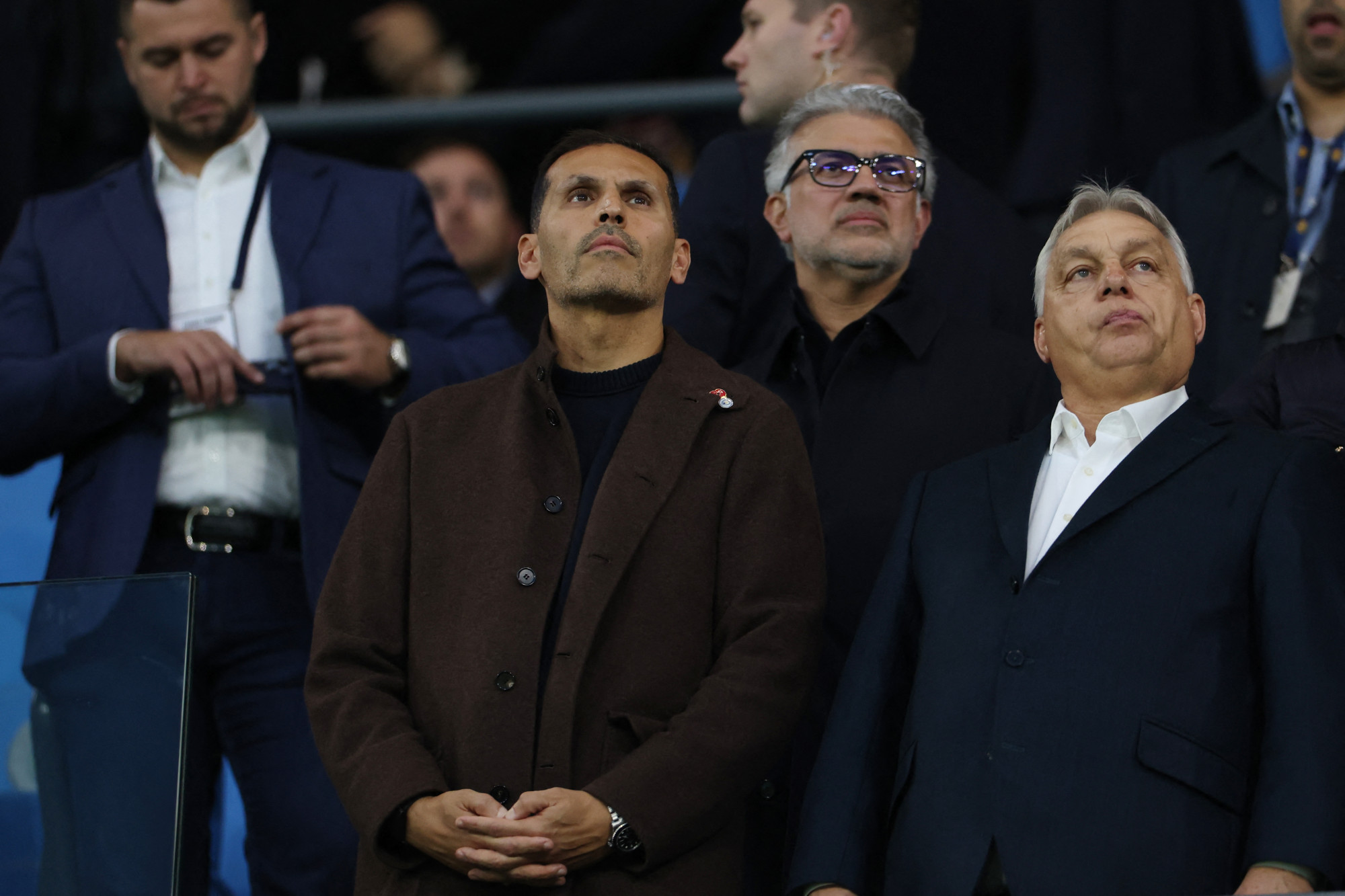 Orbán a helyszínen nézte meg, ahogy 3-0-ra kikapott a Szoboszlaival felálló Liverpool