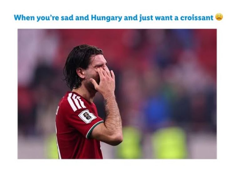 A magyar válogatott vereségén gúnyolódik az ír Lidl