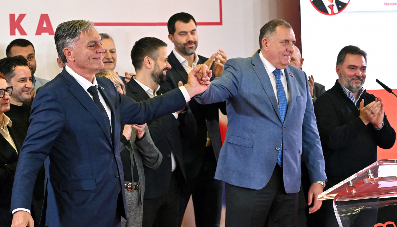 Dodik szeparatista szövetségese nyerte a boszniai szerb régió elnökválasztását