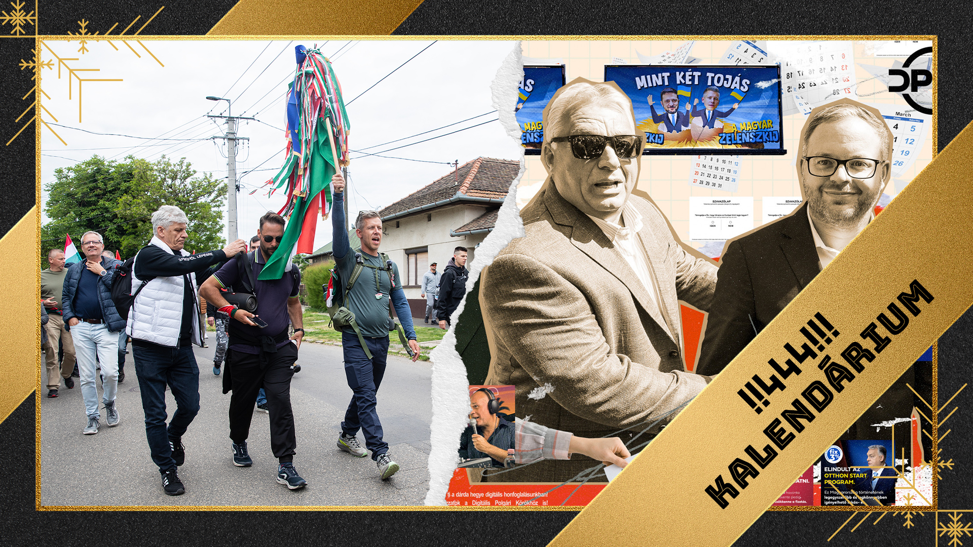 444 kalendárium #12: A Fidesz és a Tisza kampányának belső működését is részletesen bemutattuk