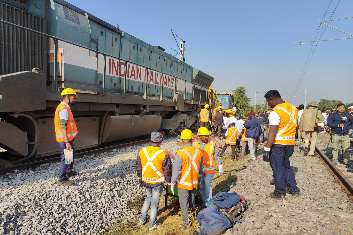Hét elefántot gázolt el a gyorsvonat Indiában