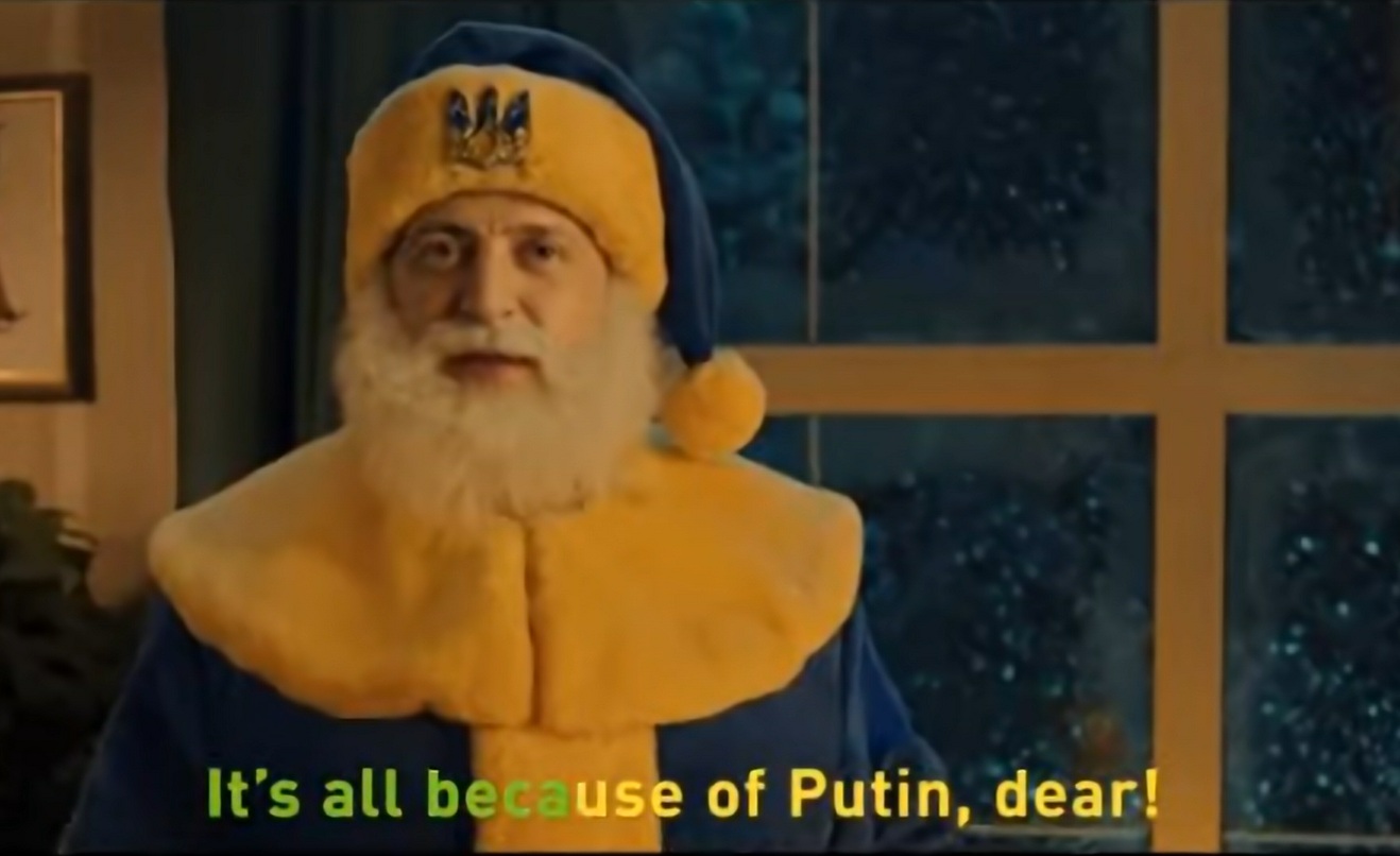 Az orosz állami média olyan ukránellenes karácsonyi videót készített, hogy csoda, hogy nem a Fidesz találta ki