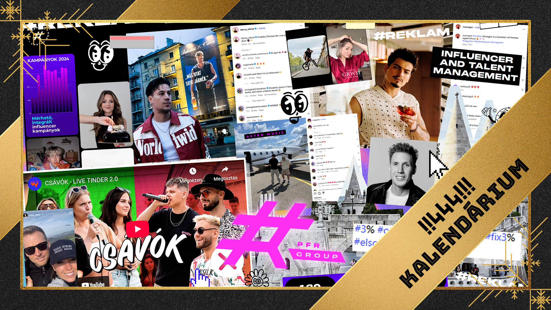 444 kalendárium #30: Bemutattuk, hogyan nyomul a NER-közeli influenszerügynökség