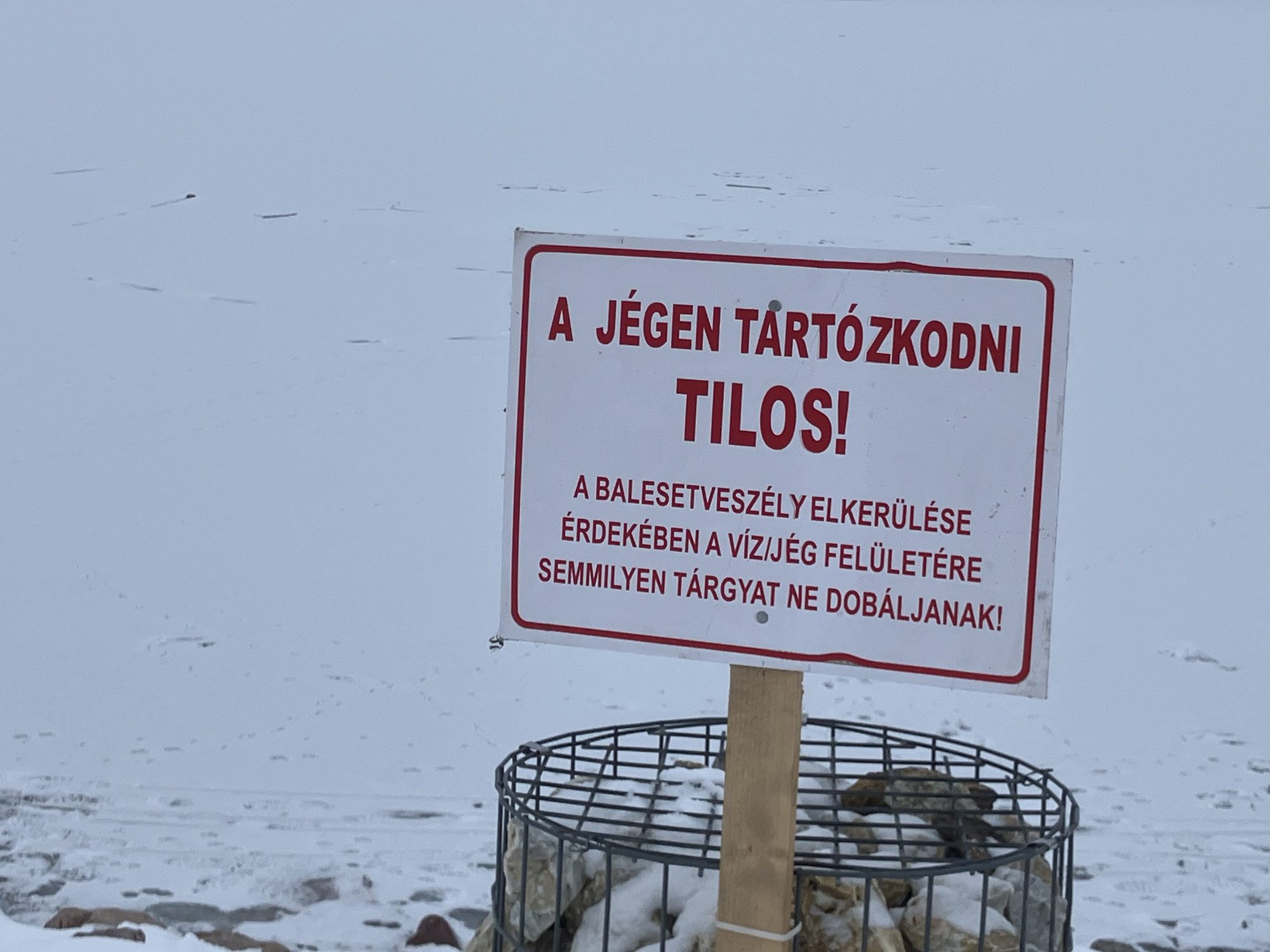 Ha lehet, ne induljon útnak senki az északnyugati országrészben – kéri a katasztrófavédelem