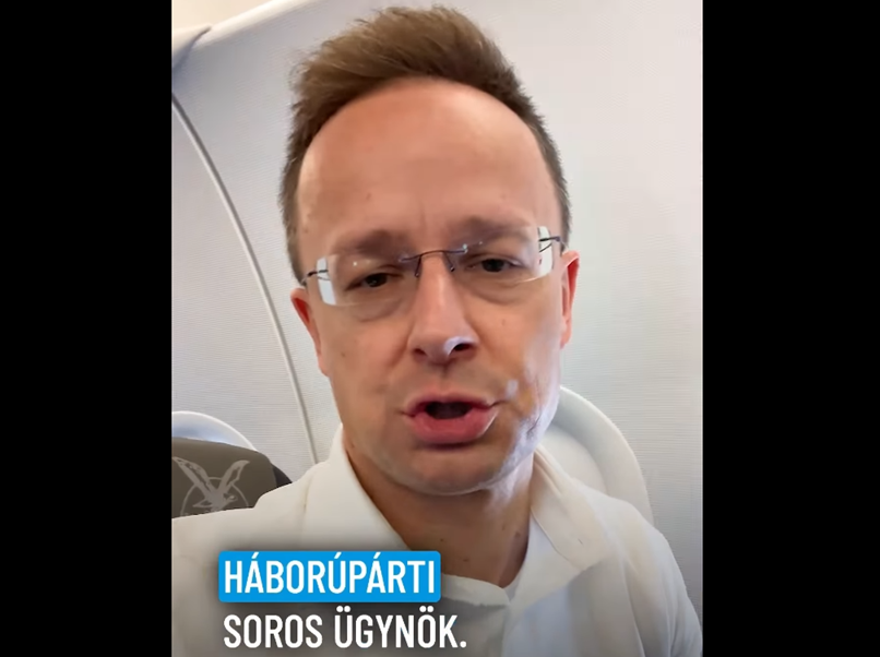 Szijjártó a lengyel külügyminiszterről: egy „fanatikus, háborúpárti Soros-ügynök” adott interjút a 444-nek