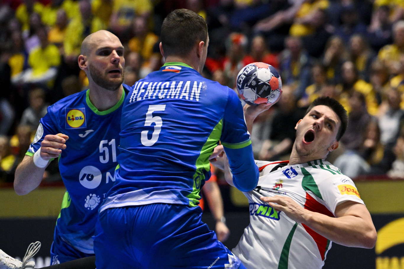 Három góllal kikapott az Eb-középdöntőben Szlovéniától a férfi kéziválogatott