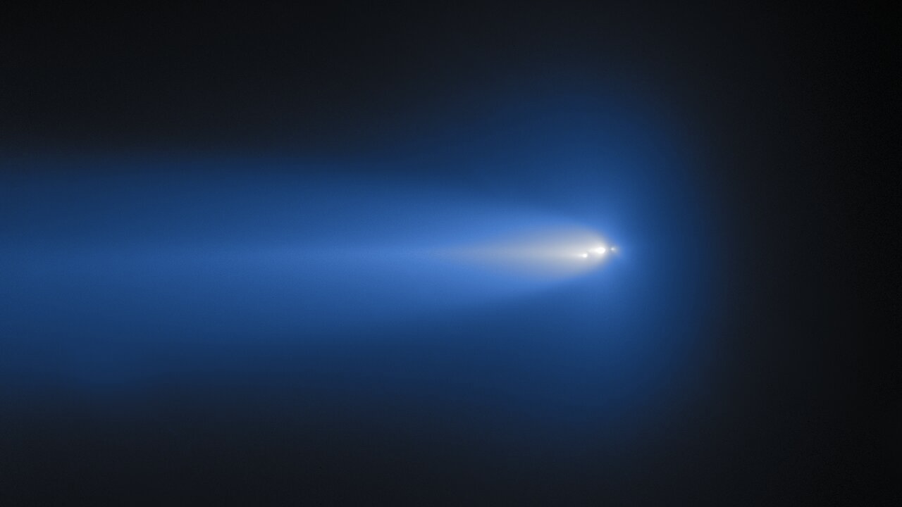 Káprázatos felvételek mutatják meg, ahogy darabokra törik a C/2025 K1 (ATLAS) üstökös
