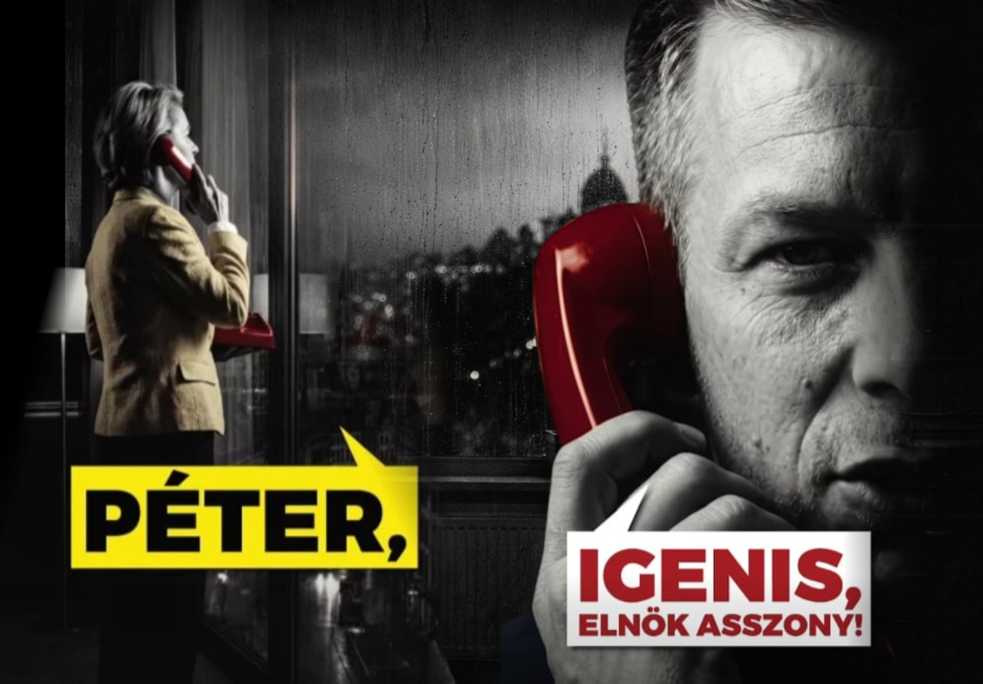 Fizetett hirdetésekben is futtatják az AI-videót, amiben Ursula von der Leyen piros telefonon hívja fel Magyar Pétert