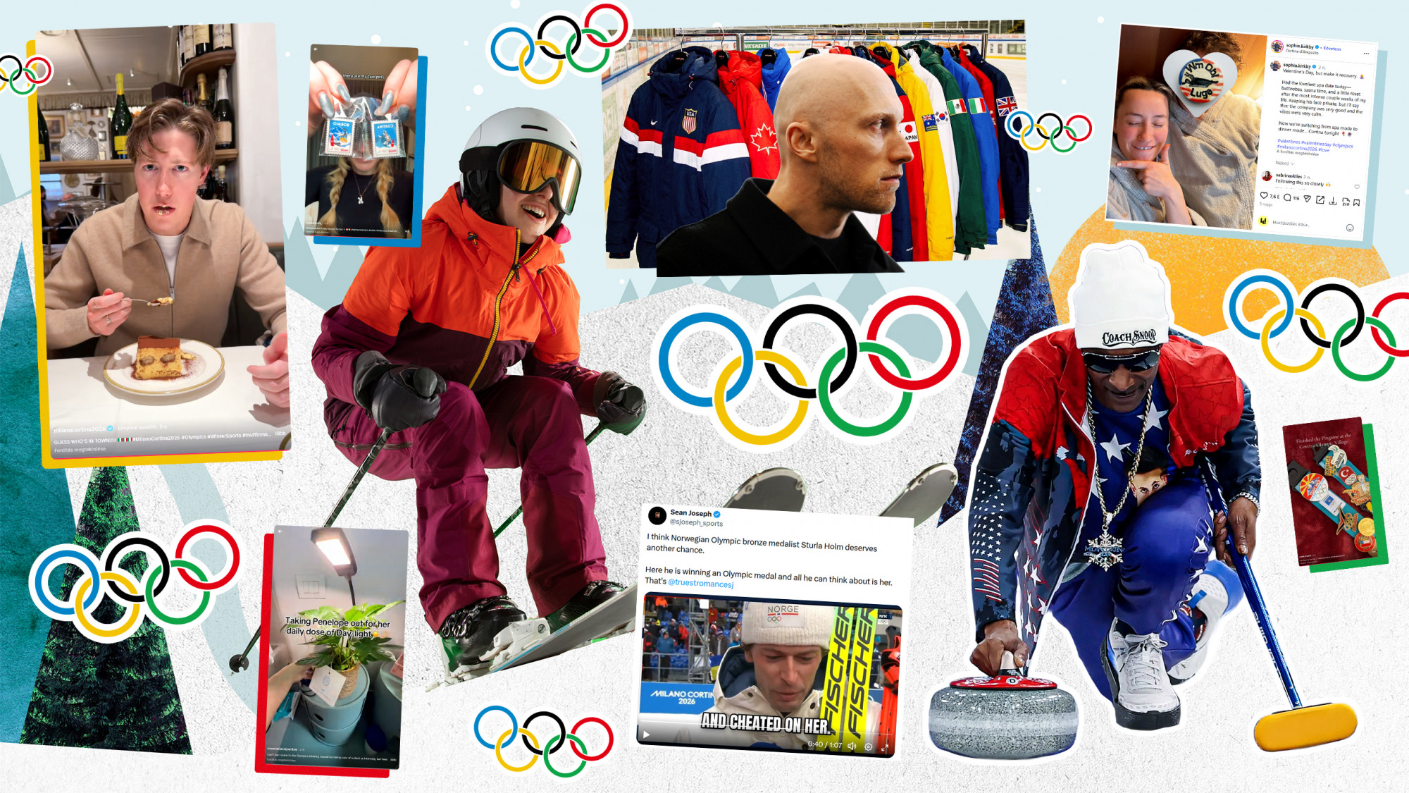 Mit művelnek a sportolók az olimpián, amikor nem sportolnak?